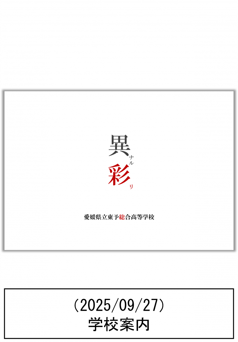 （publications）school informational pamphlet 2025